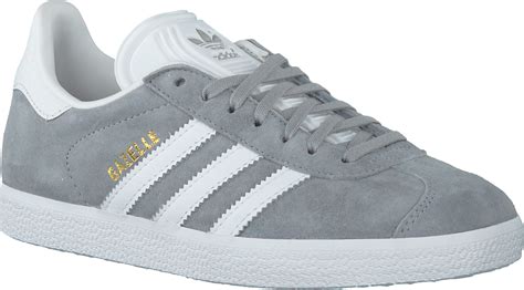 Graue Schuhe für Damen von adidas Court 